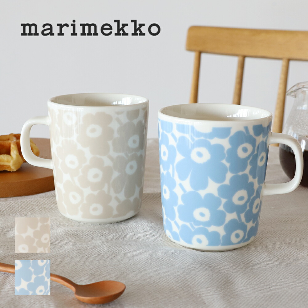 SALE 25%OFF ���K�i marimekko �}�����b�R �s�b�N�C�l�� �E�j�b�R �}�O 250ml Pikkuinen Unikko �J���[30 �X�J�C�u���[ �A�W�A����J���[ 2025�H�~