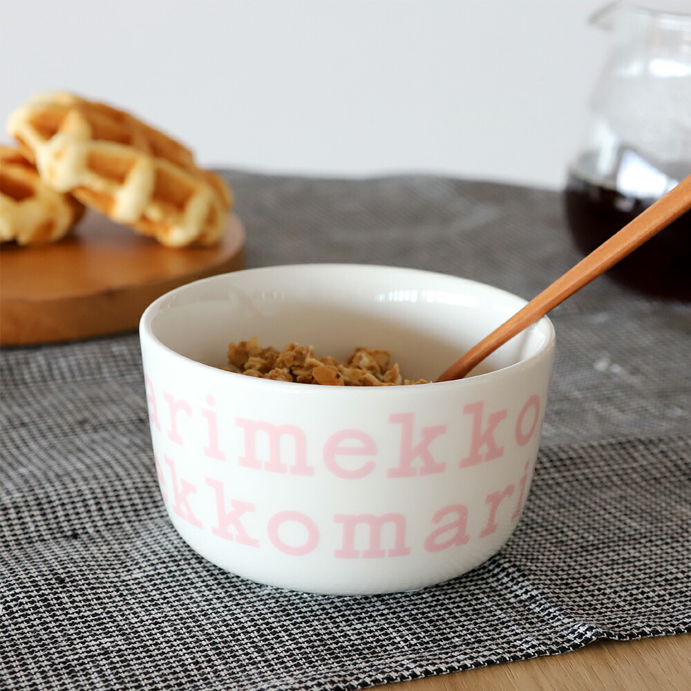 marimekko（マリメッコ） 正規品 日本限定 LOGO ロゴ ボウル 2.5dl