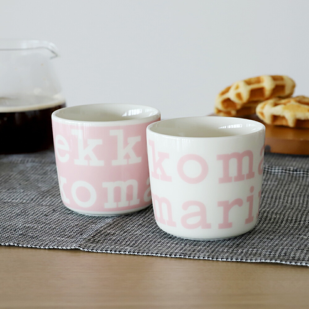 marimekko（マリメッコ） 正規品 日本限定 LOGO ロゴ ラテマグ