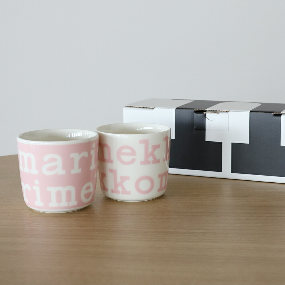marimekko（マリメッコ） 正規品 日本限定 LOGO ロゴ ラテマグ