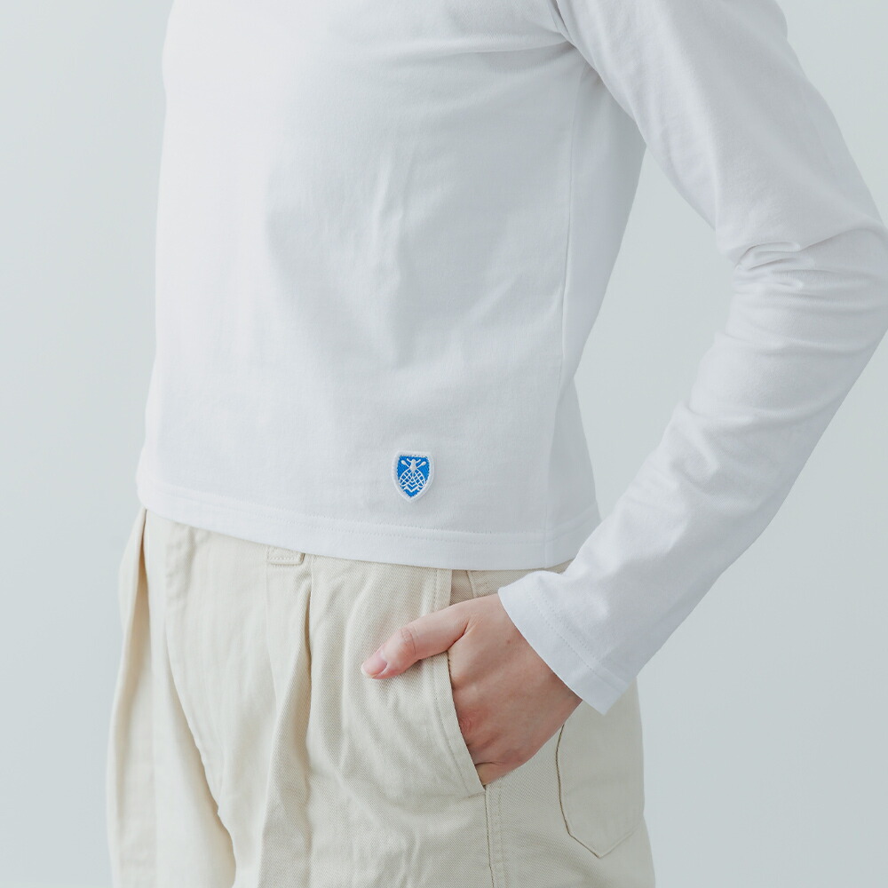 ORCIVAL（オーシバル） 2026春夏 40/2 JERSEY ボートネック ショート