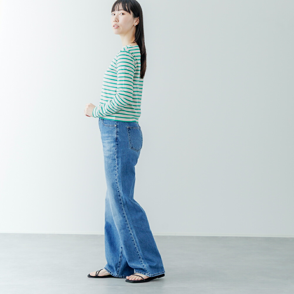 ORCIVAL（オーシバル） 2026春夏 40/2 JERSEY ボートネック ショート