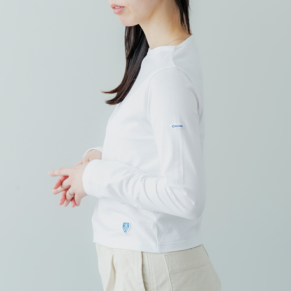 ORCIVAL（オーシバル） 2026春夏 40/2 JERSEY ボートネック ショート