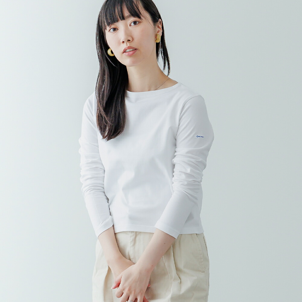 ORCIVAL（オーシバル） 2026春夏 40/2 JERSEY ボートネック ショート