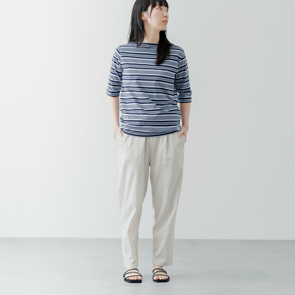 ORCIVAL（オーシバル） SALE 35％OFF カットソー ボートネック ハーフ