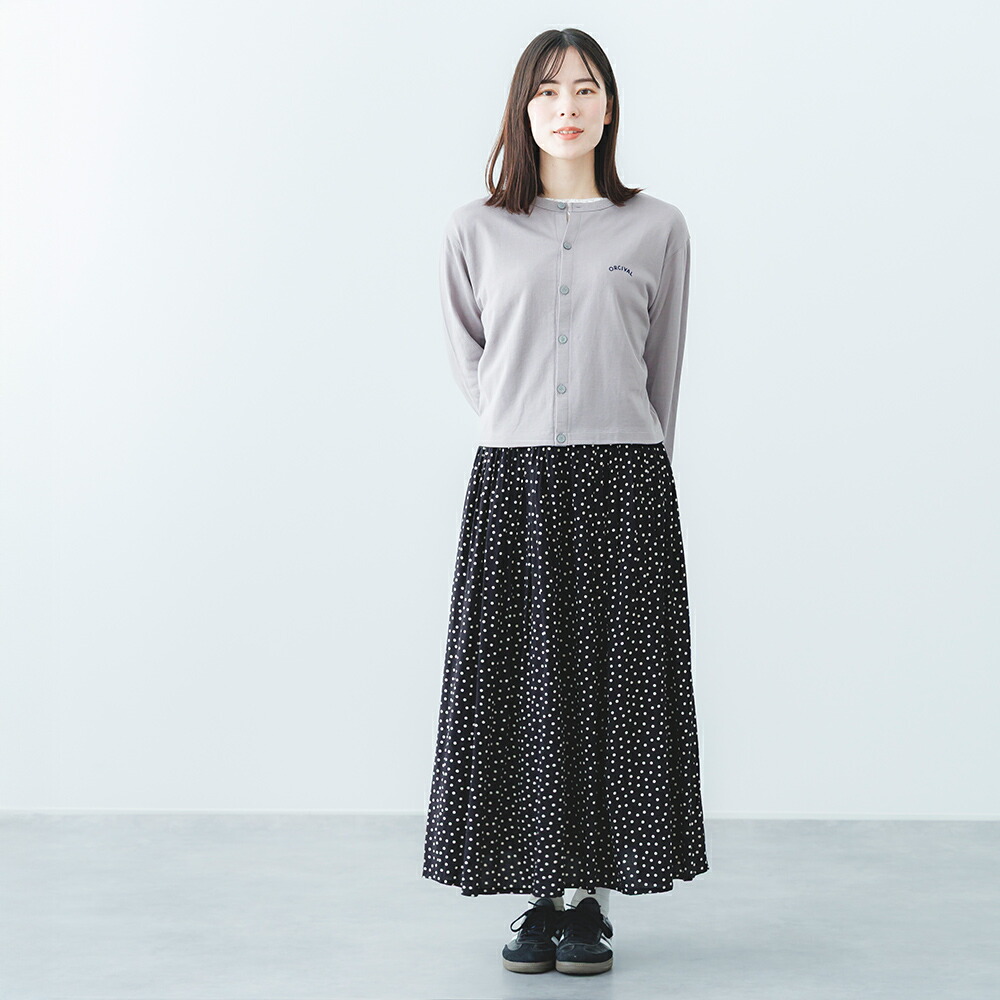 ORCIVAL（オーシバル） 2026春夏 クルーネックカーディガン OR