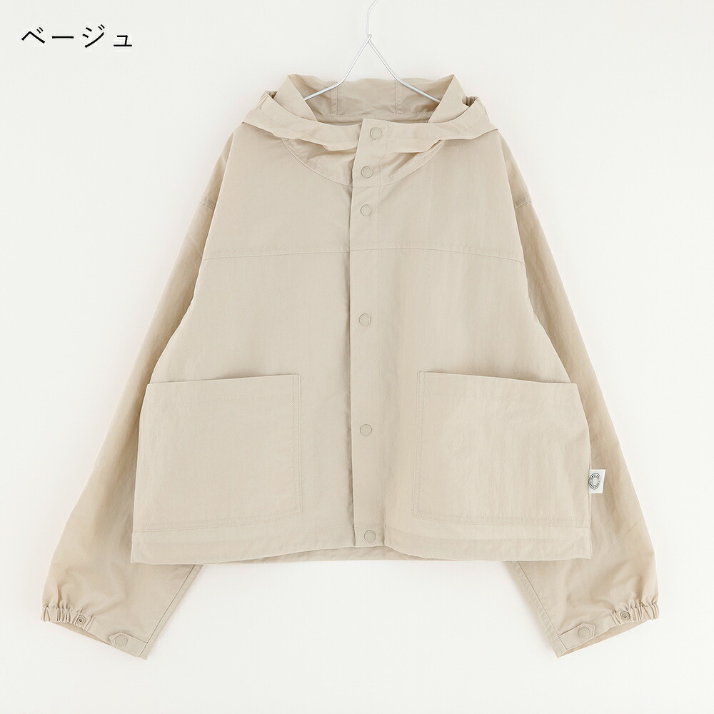 small world☆ORCIVAL オーチバル ベージュジャケット ORCIVAL（オーシバル） SALE 15％OFF タイプライター フードライト