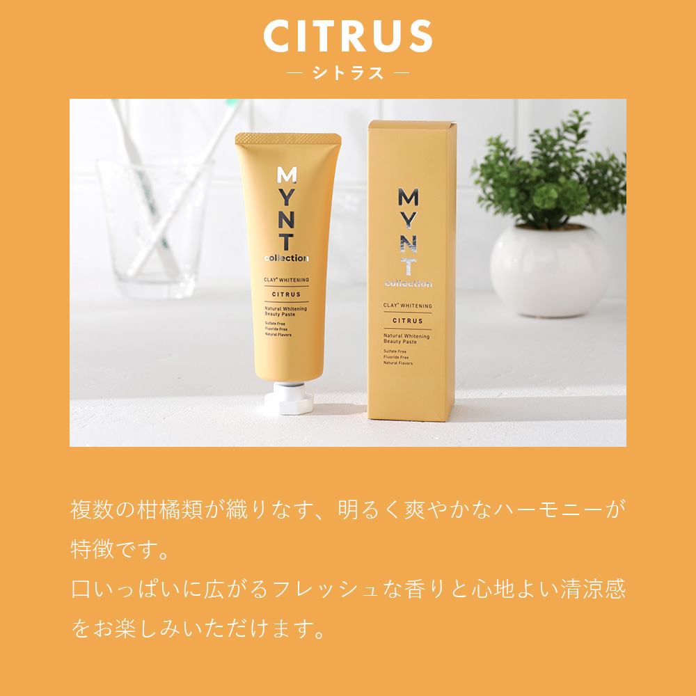 MYNT Collection ミントコレクション ホワイトニング歯磨き粉 100g