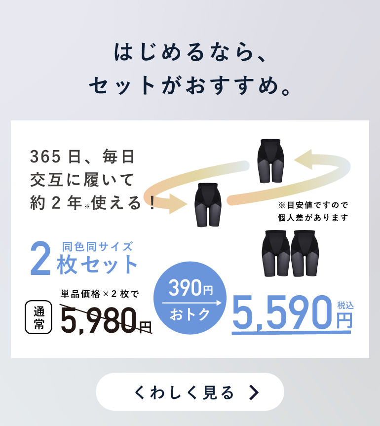 はじめるなら、セットがお得！