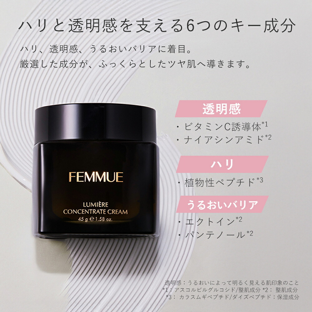 FEMMUE ルミエールコンセントレートクリーム 45g FEMMUE ファミュ