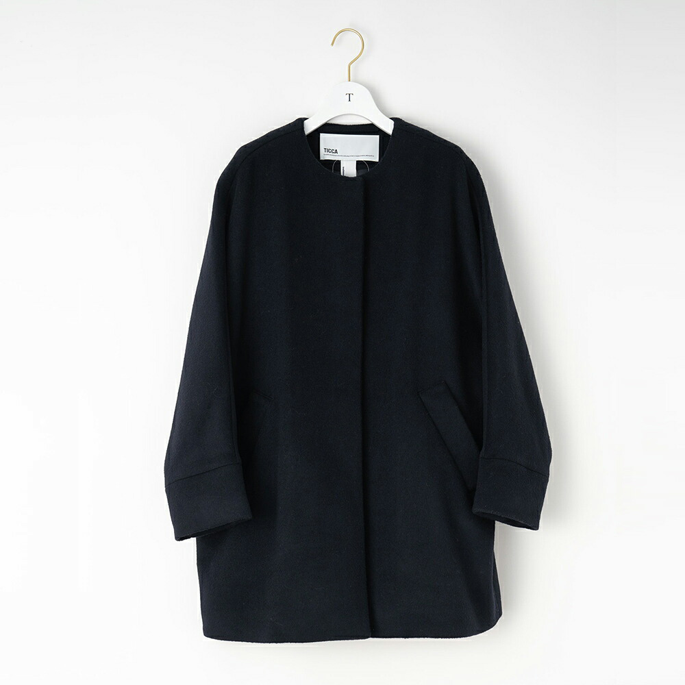 TICCA（ティッカ） SALE 15％OFF ノーカラーテントコート アウター