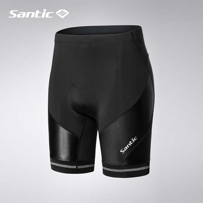 【Santic】メンズ サイクルパンツ ハーフパンツ  ロードバイク 自転車パンツ パッド付き M1...