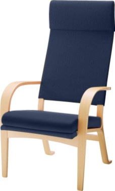 天童木工 ハイバック安楽椅子 T-3208 張り生地色15色対応 安心、信頼の