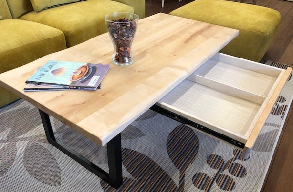 センターテーブル ローテーブル 120巾長方形 ナチュラルタイプ バーチ