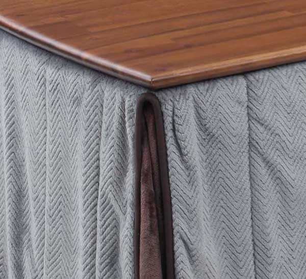 ダイニングこたつ布団 長方形120×70巾コタツ用 ジェイク120 ハイタイプ