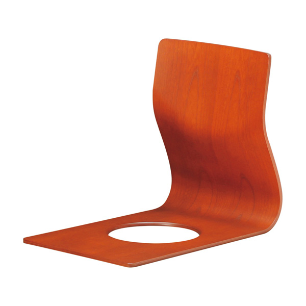 あすつく対応 和風座いす シンプル曲げ木座椅子 天童木工 S-5046 2色対応