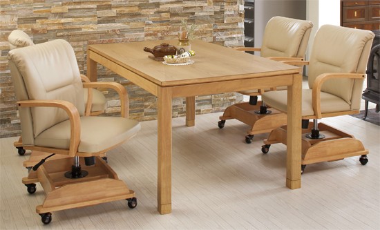 リビングコタツ シェルタ 天然木　ダイニングこたつ ハイタイプ　90×90 楽天市場】コタツ ハイタイプ テーブル 通販 シェルタK90-H こたつ