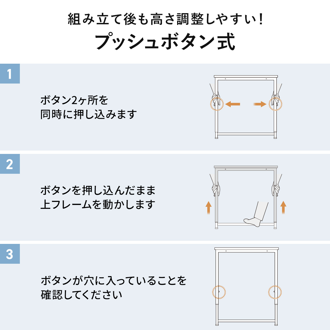 シンプルデスク ワークデスク 机 幅120cm...の詳細画像3