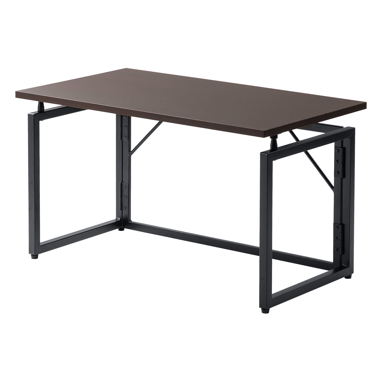 SANWA SUPPLY 折りたたみデスク 幅70cm ローデスク 折り畳み