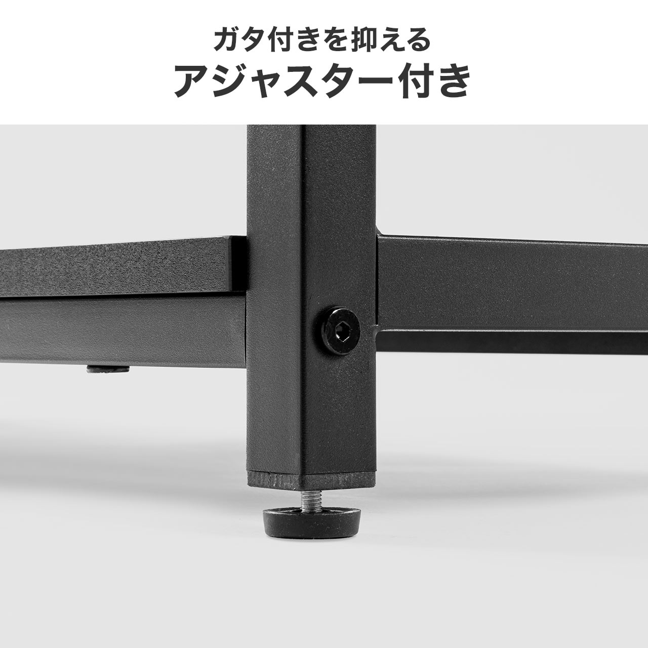 SANWA SUPPLY（サンワサプライ） パソコンデスク 幅85×奥行60cm 天板高