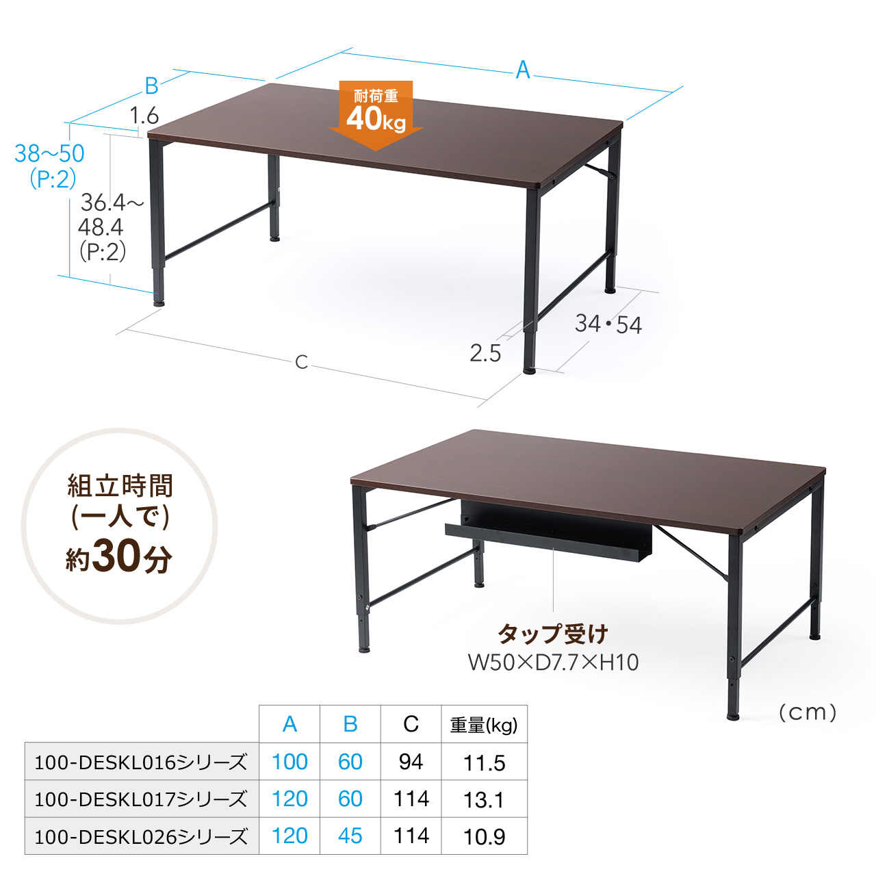 サンワダイレクト ローデスク 100cm サンワダイレクト本店 サンワサプライ【オフィス・PC周辺通販】