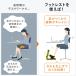 フットレスト 足置き 足置き台 オフィス デスク下 オットマン 足裏刺激ローラー クッション付き スタンディングデスク用 疲労軽減 高さ調節 角度調節 100-FR032 関連画像3