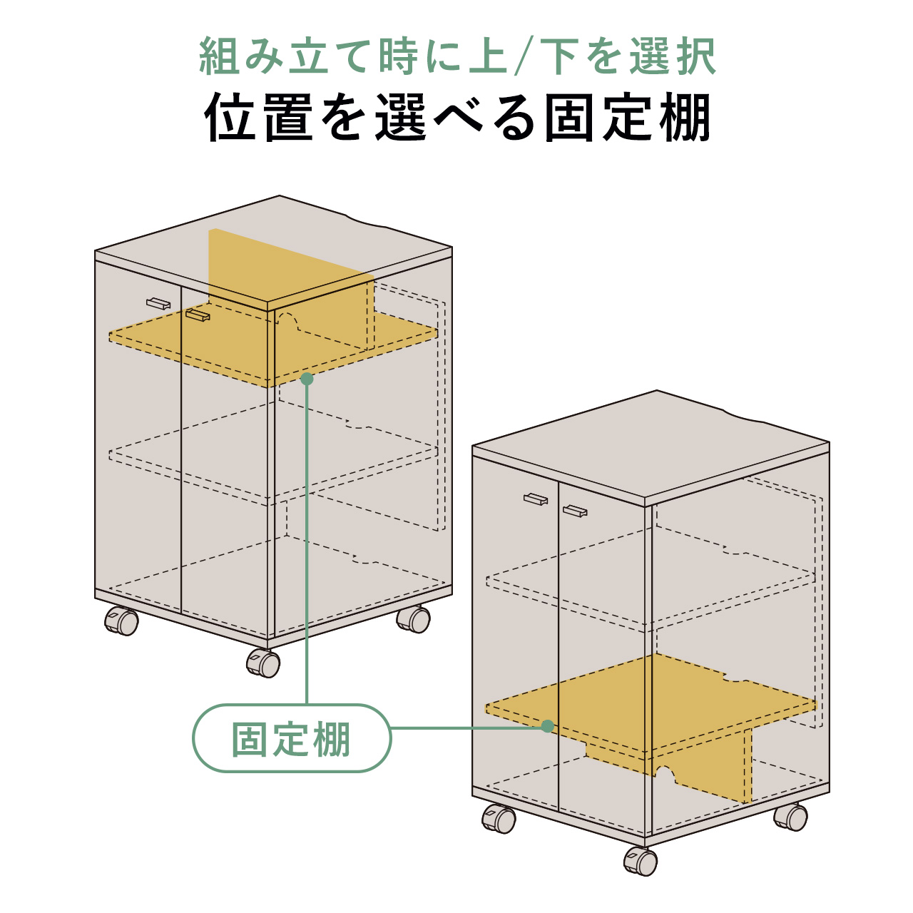 プリンターワゴン おしゃれ プリンタ スタンド プリンター台 サイド