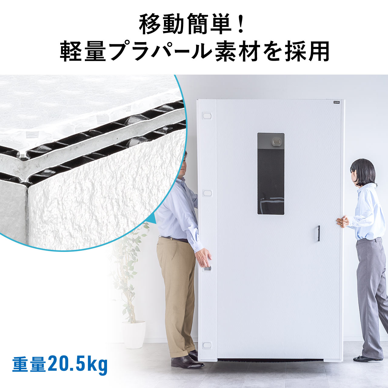 SANWA SUPPLY ワークブース ワークブースボックス 集中ボックス