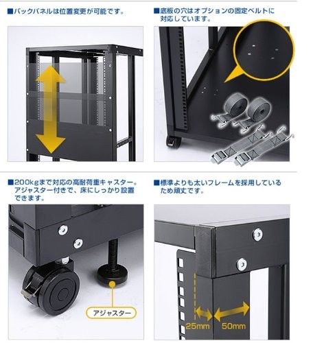 SANWA SUPPLY（サンワサプライ） 19インチサーバーラック （ 大型 36U