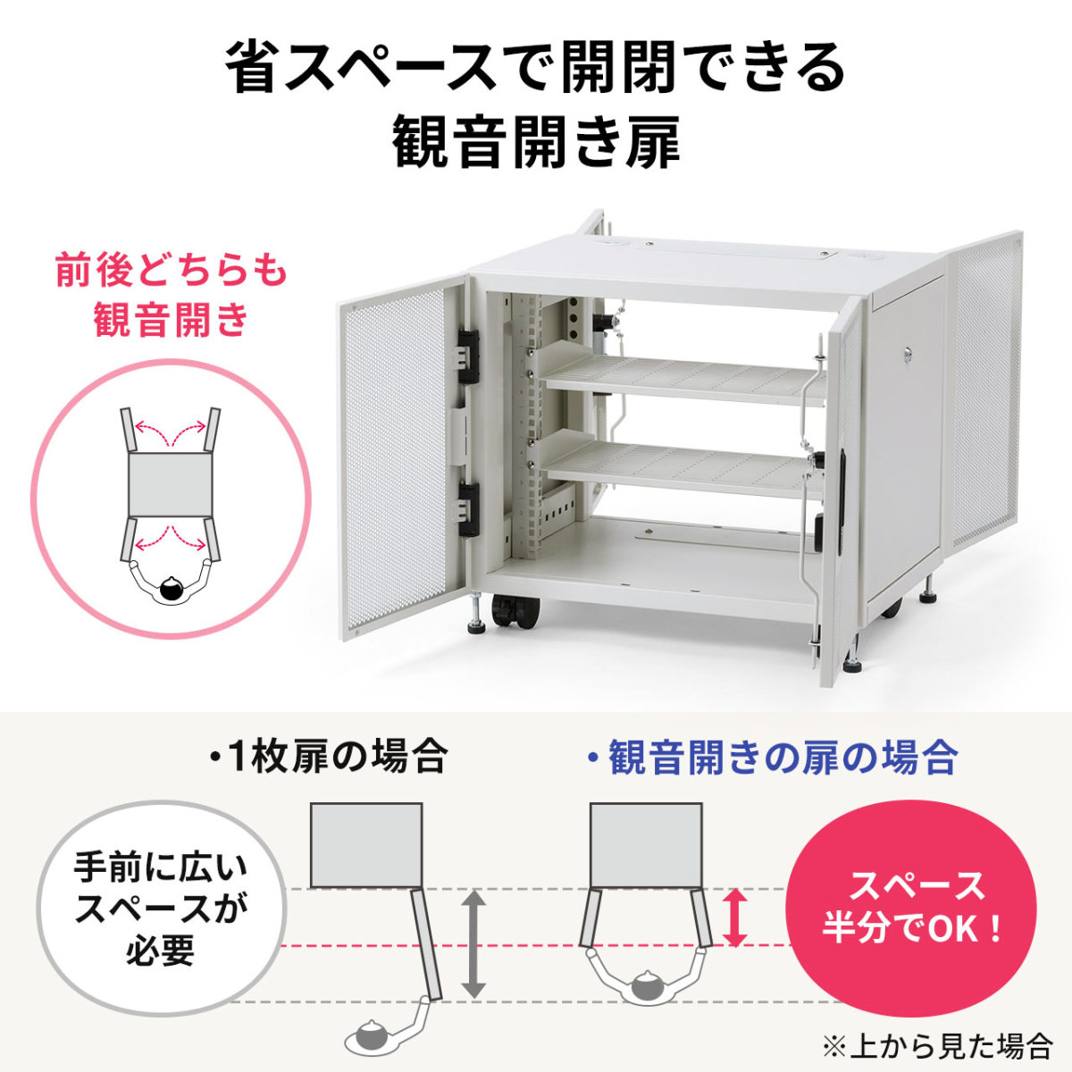 19インチサーバーラック 小型 9U ルーター NAS ハブ収納ボックス