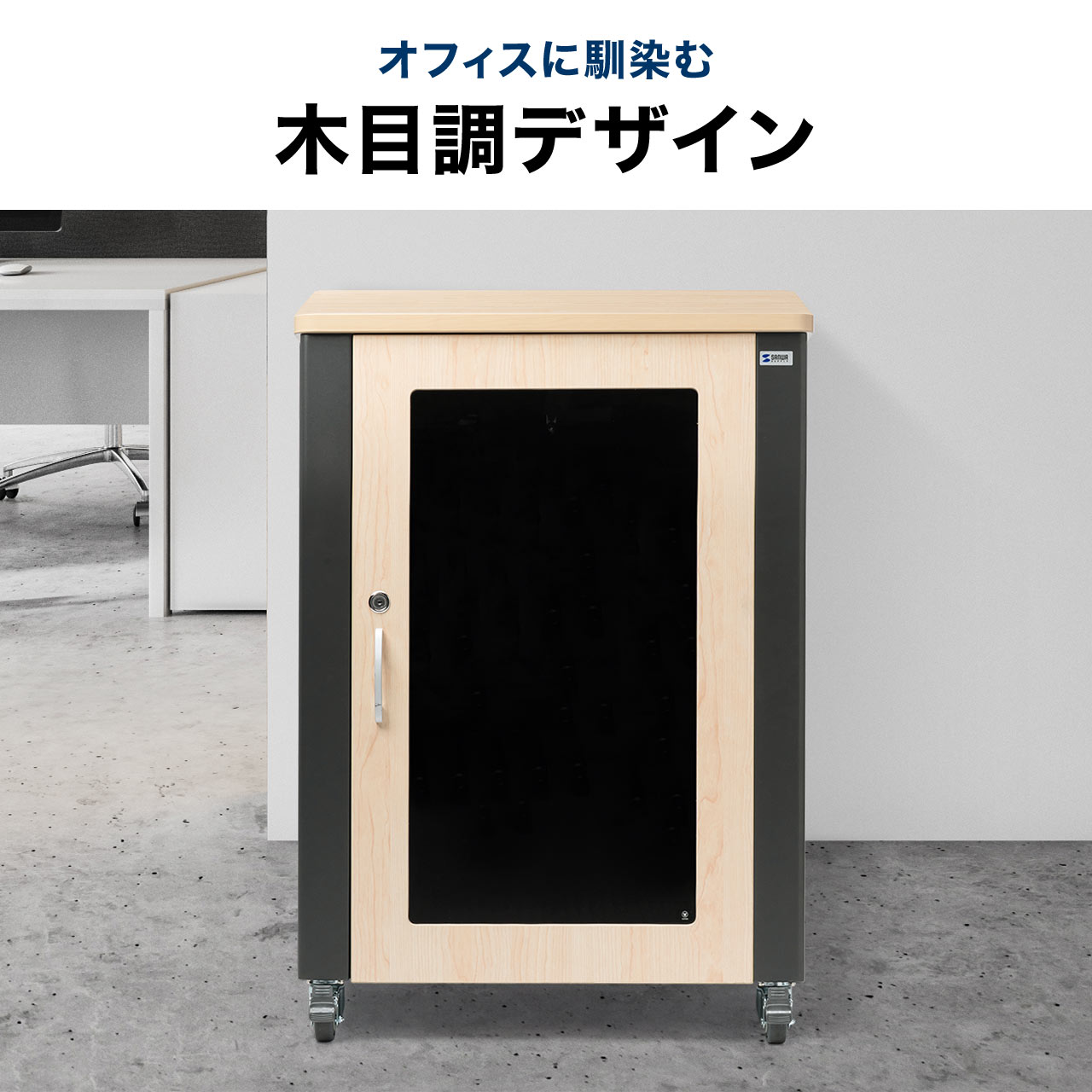 SANWA SUPPLY（サンワサプライ） 防音ラック 騒音低減ラック 19インチ 
