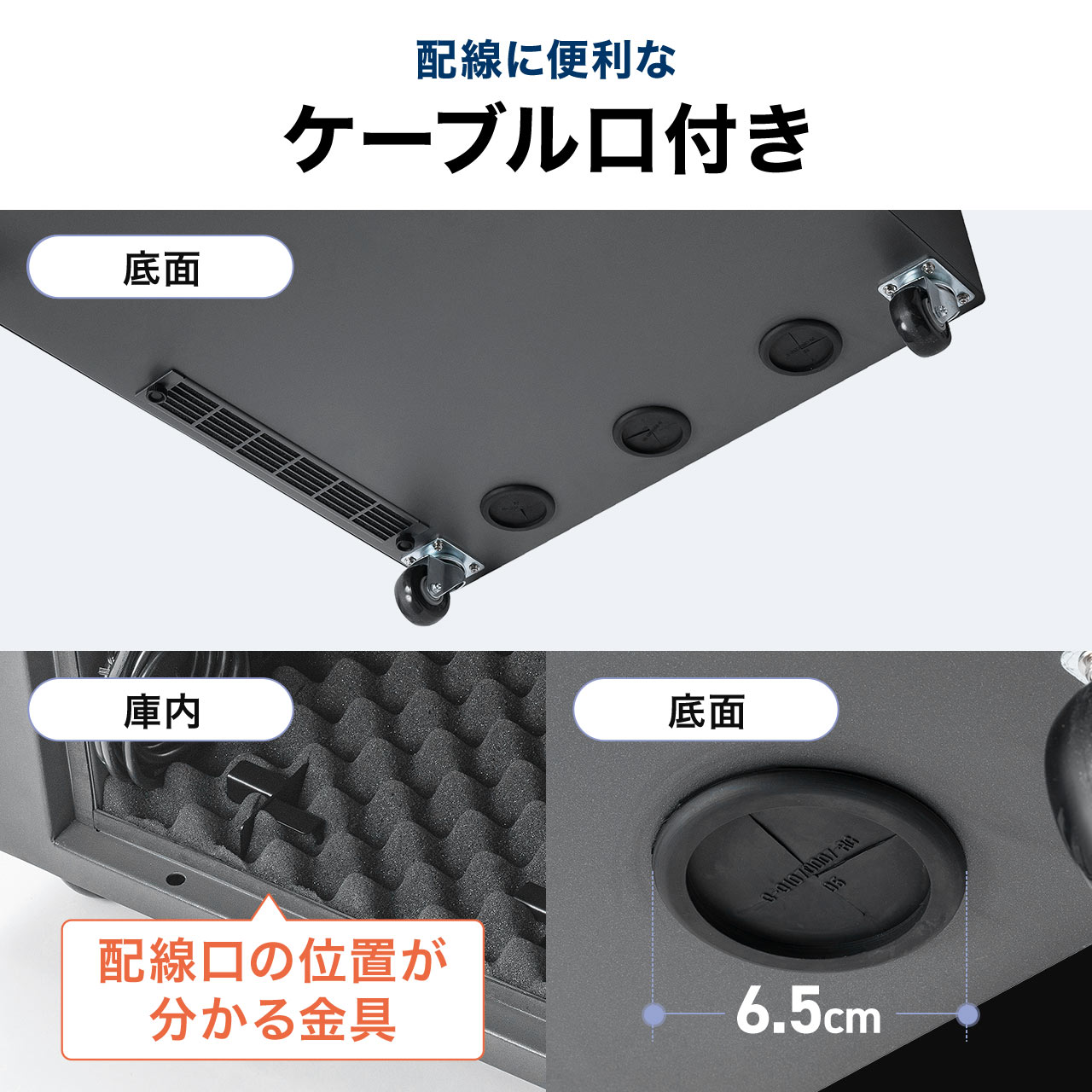 防音ラック 騒音低減ラック 19インチ 24U 中型 AVシステム 音響機器 奥行78.2cm 高さ126cm サンワサプライ製 100-SV036の画像