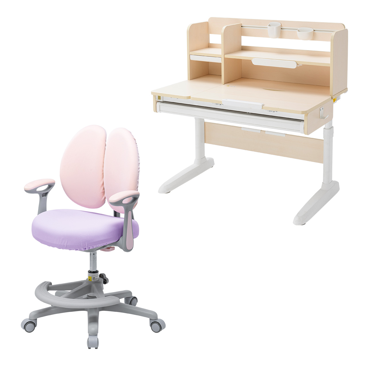 SANWA SUPPLY（サンワサプライ） 学習机 学習椅子セット品 勉強机 多