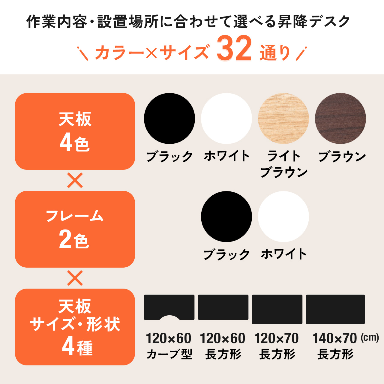 スタンディングデスク 電動昇降デスク 昇降机 昇降式 幅140cm 奥行70cm 高さメモリー付き パソコンデスク 勉強机 学習机 省スペース 102-ERD103｜sanwadirect｜10