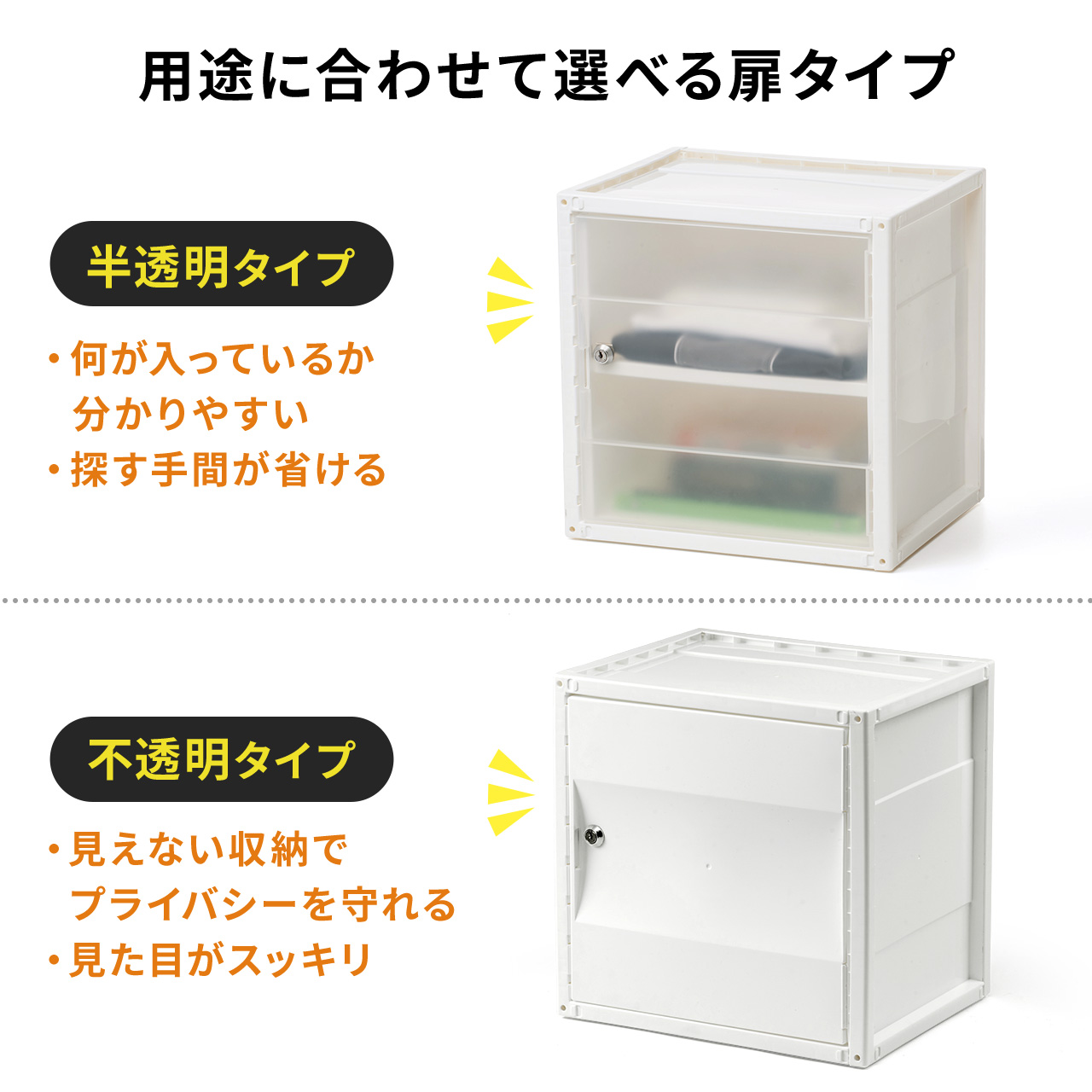 SANWA SUPPLY（サンワサプライ） 鍵付きボックス 収納 ロッカー