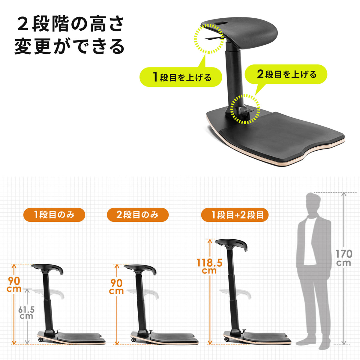 エルゴノミクスチェア 人間工学 椅子 チェア おしゃれ 高さ調整 ワーク