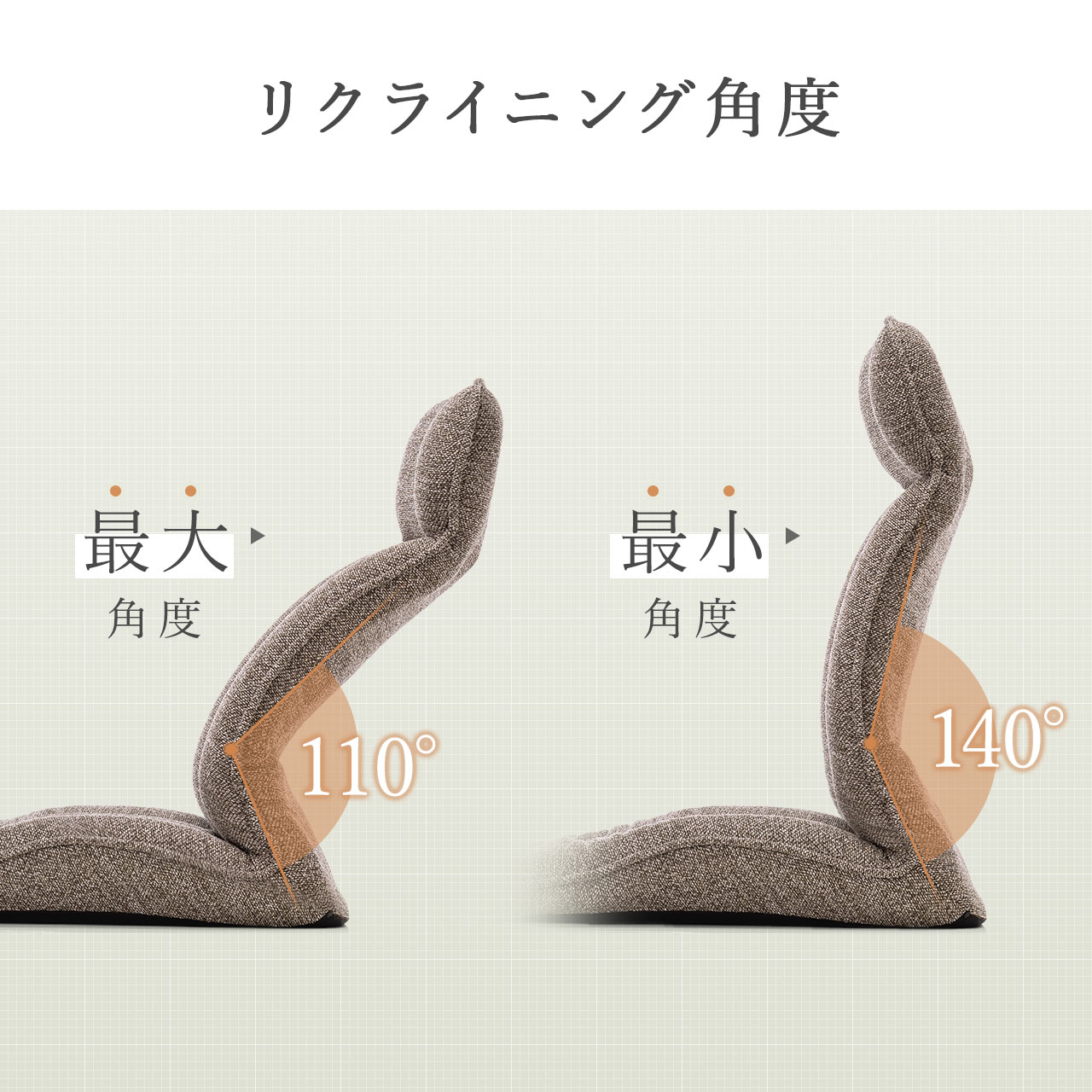 SANWA SUPPLY（サンワサプライ） 座椅子 1人掛け ハイバック