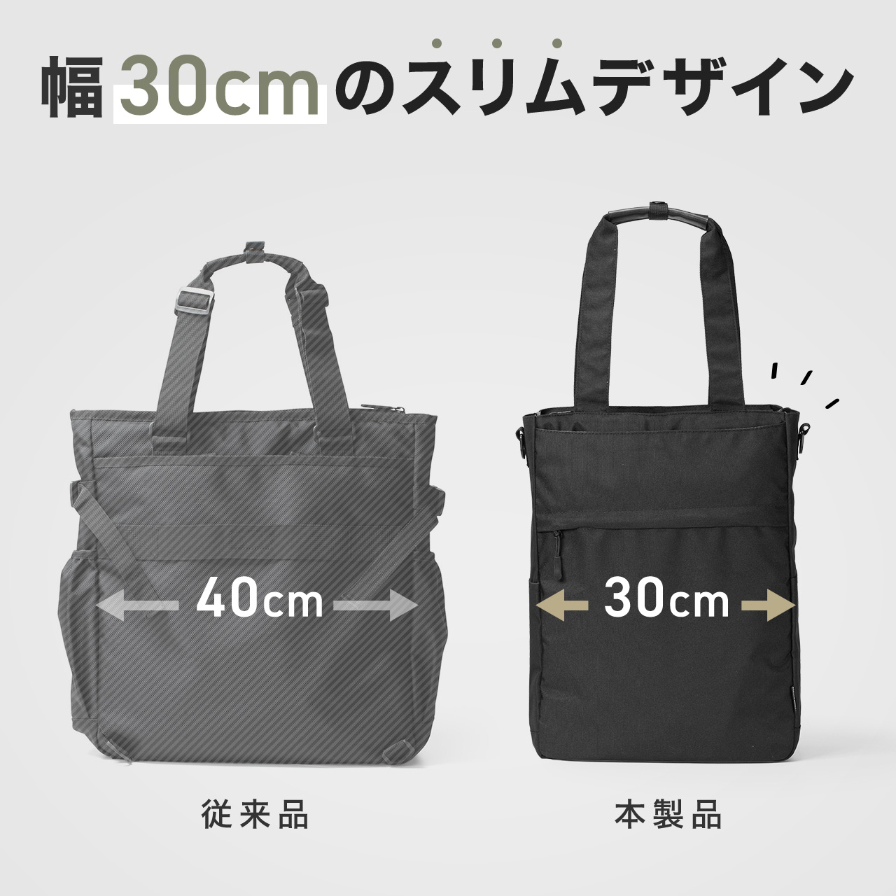 トートバッグ メンズ 3WAY リュック ショ...の詳細画像1