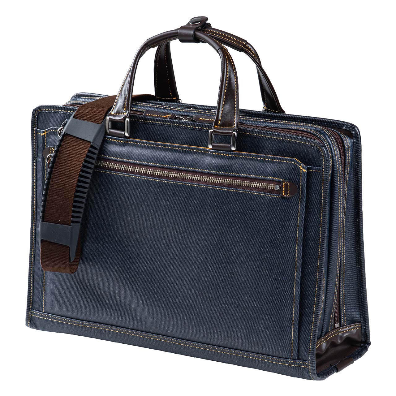 SANWA SUPPLY（サンワサプライ） ビジネスバッグ 日本製 岡山デニム