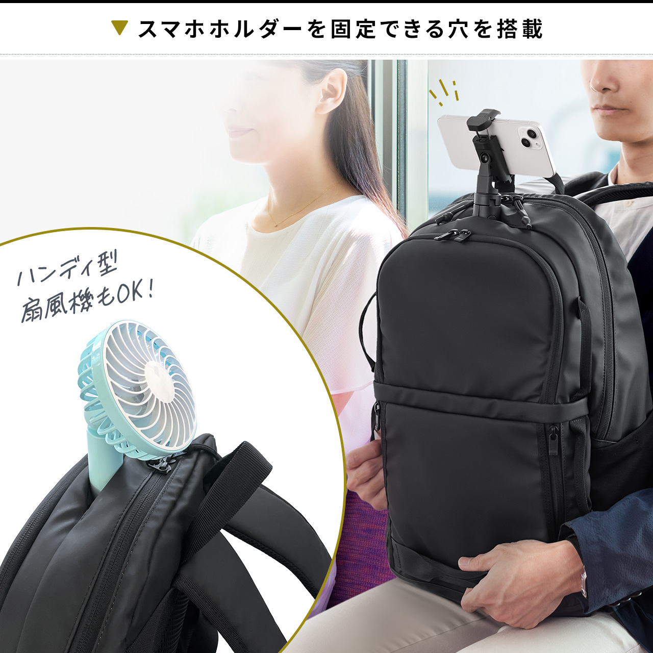 新品未使用　ビジネスリュックバック　ブラウン　お仕事にも最適 バックパック リュック ビジネスリュック 出張 男女兼用