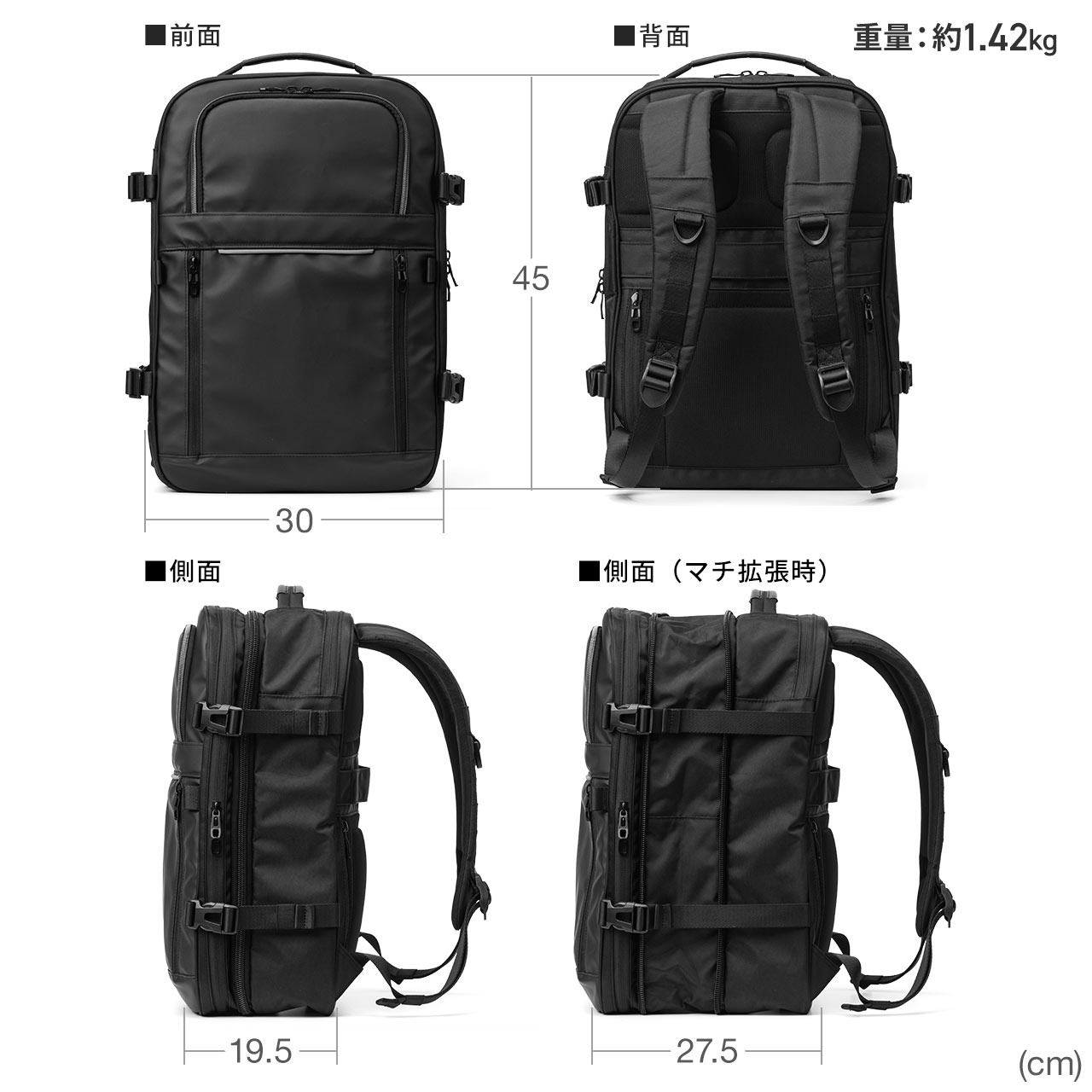 SANWA SUPPLY（サンワサプライ） リュック メンズ 大容量 リュック