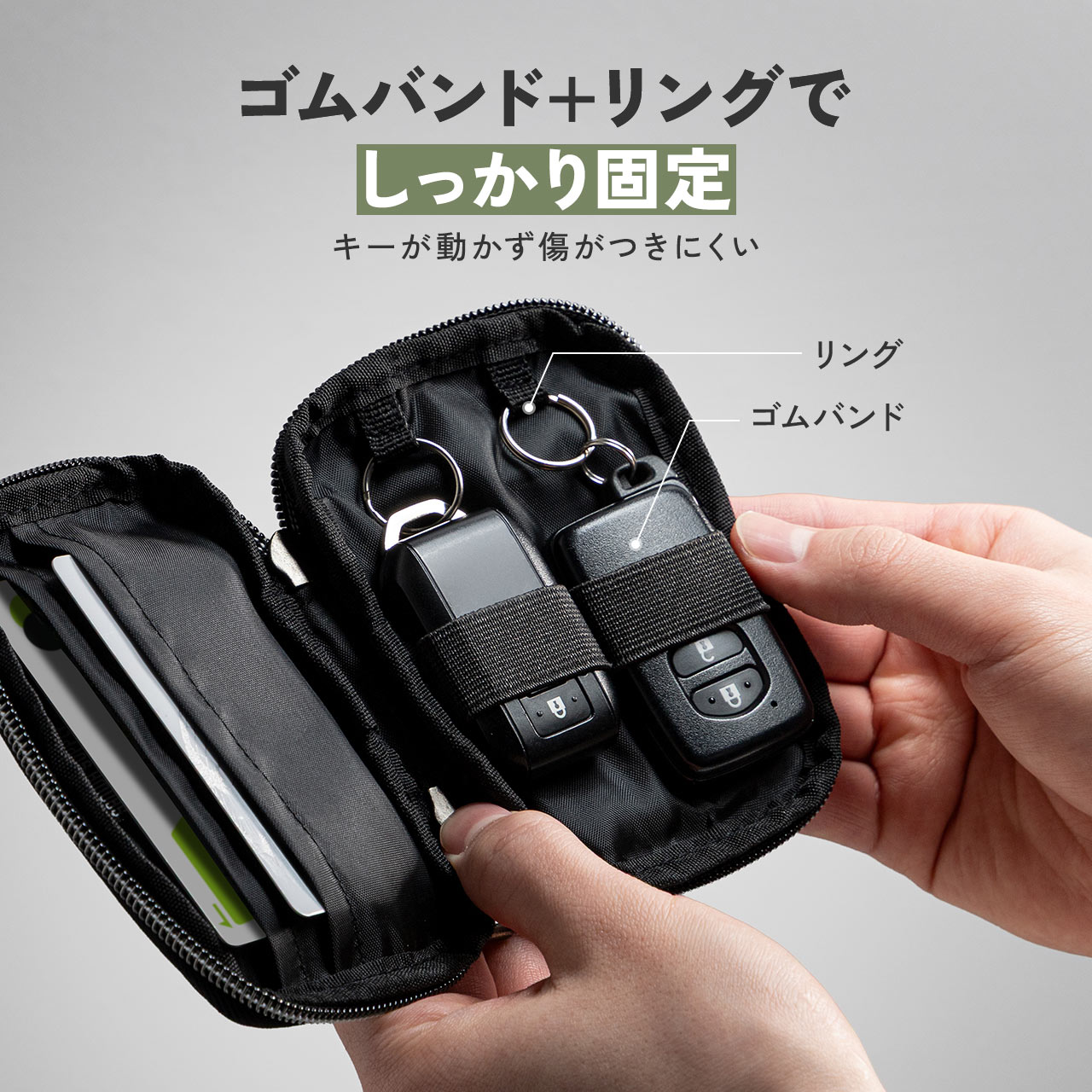 SANWA SUPPLY（サンワサプライ） スマートキーケース メンズ キー