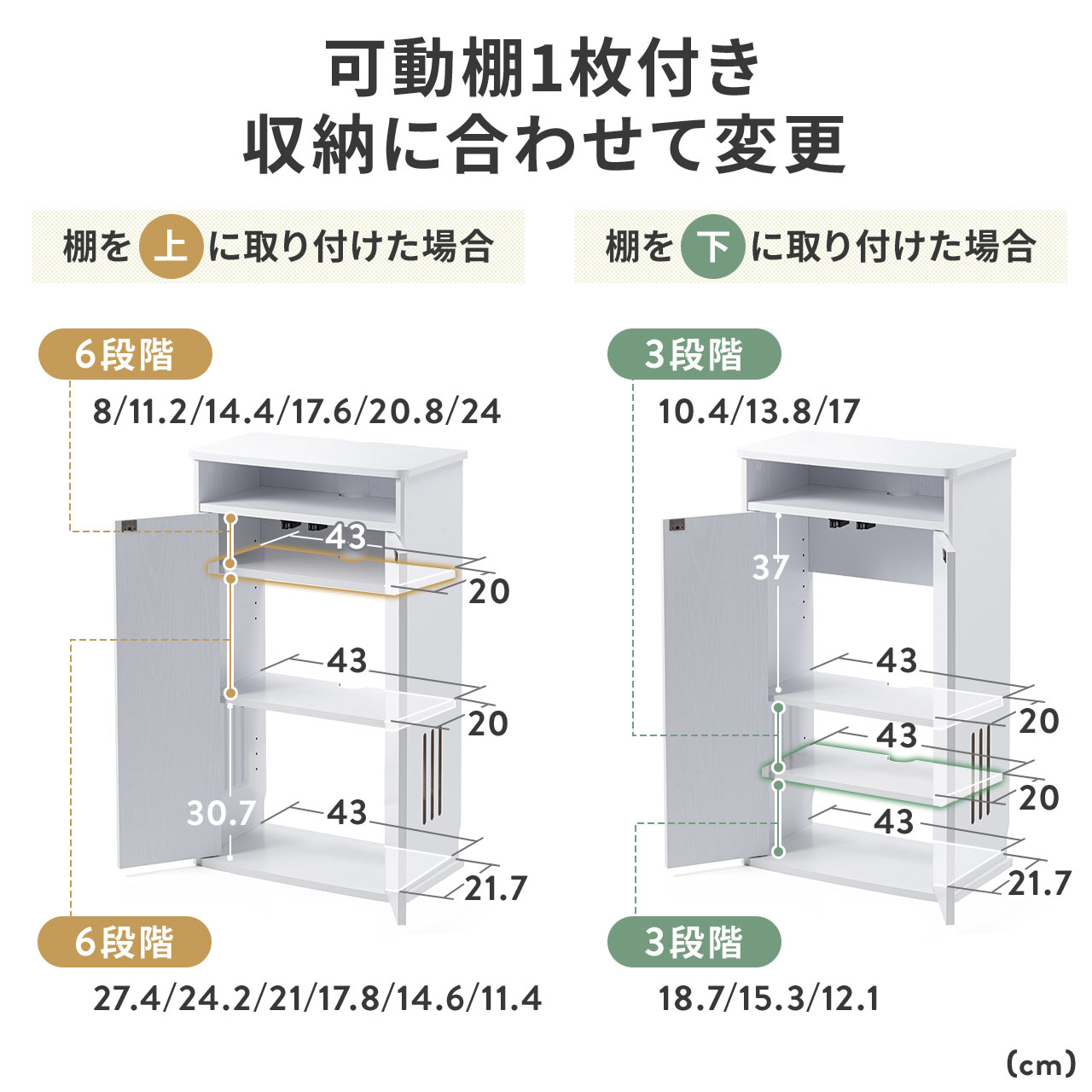 ルーター収納ボックス 電話台 ケーブルボックス 大型 タップ 配線 コンセント コード モデム 隠し FAX台 幅48cm 木製 おしゃれ ケーブル収納ボックス 200-CB030｜sanwadirect｜11