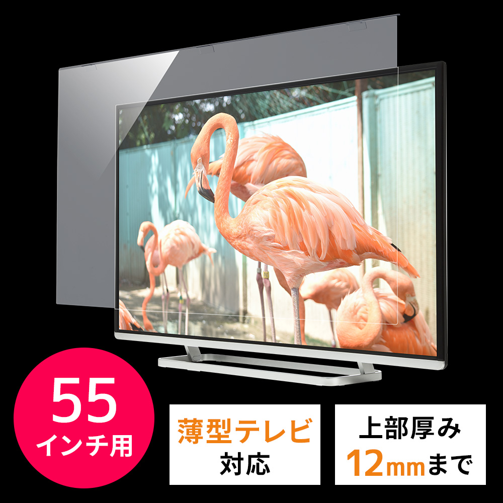 最大69%OFFクーポン 今月限定 特別大特価 テレビ 保護パネル 薄型テレビ TV フィルター 有機ELテレビ 狭額縁 対応 液晶テレビ テレビフィルター カバー ガード 55型 55インチ 簡単取り付け salondelnuncamas.org salondelnuncamas.org