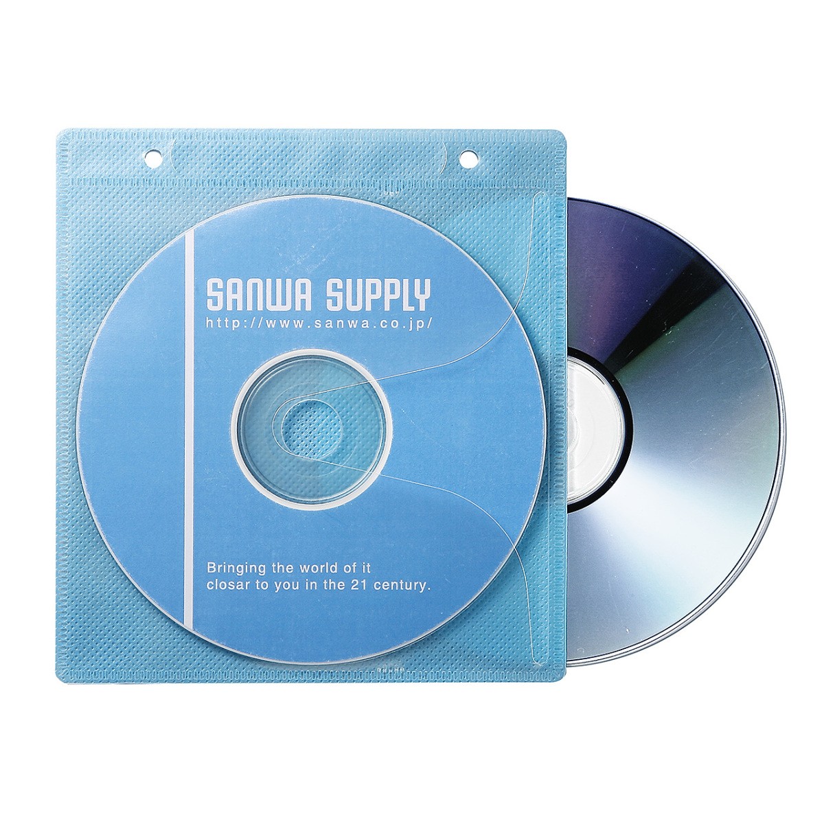 不織布ケース DVDケース CDケース 500枚セット 両面タイプ 2枚収納 スリム 薄型 ミックス リング穴付き DVD CD メディアケース 大容量 保管 200-FCD007MX-5｜sanwadirect｜07