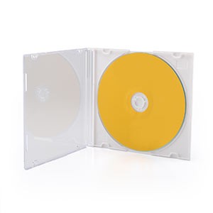 DVDケース CDケース 500枚セット ブルーレイケース Blu-ray ジュエルケース プラケース スリム 薄型 5.2mm CD DVD BD  1枚収納 200-FCD031-500