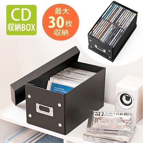 CDケース 収納 ボックス DVDケース 200-FCD036｜sanwadirect