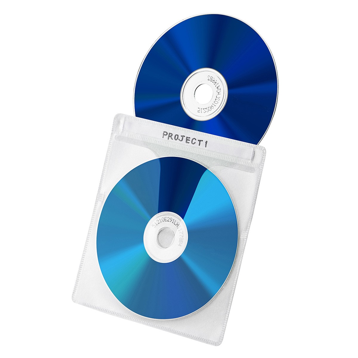 不織布ケース ブルーレイケース Blu-ray 100枚セット 両面タイプ 2枚収納 スリム 薄型 BD DVD CD メディアケース 空ケース 大容量 保管 200-FCD048｜sanwadirect｜09