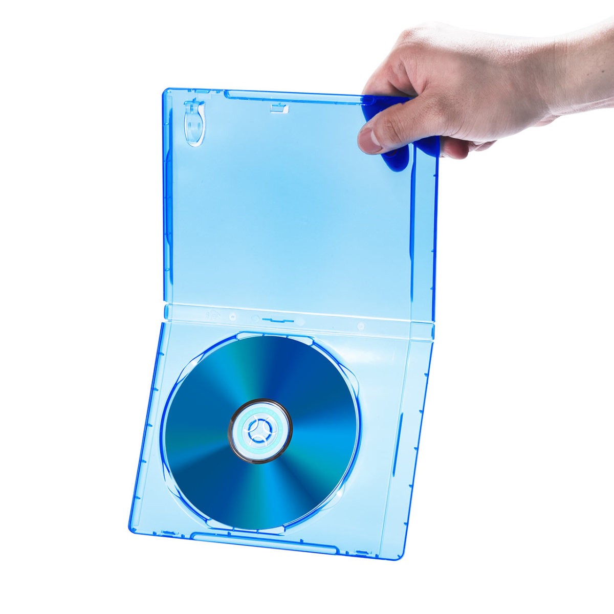ブルーレイ ケース Blu-ray 1枚収納 100枚セット ブルーレイディスク BD CD DVD 保管 空ケース ディスクケース メディアケース プラケース 200-FCD055-100｜sanwadirect｜05