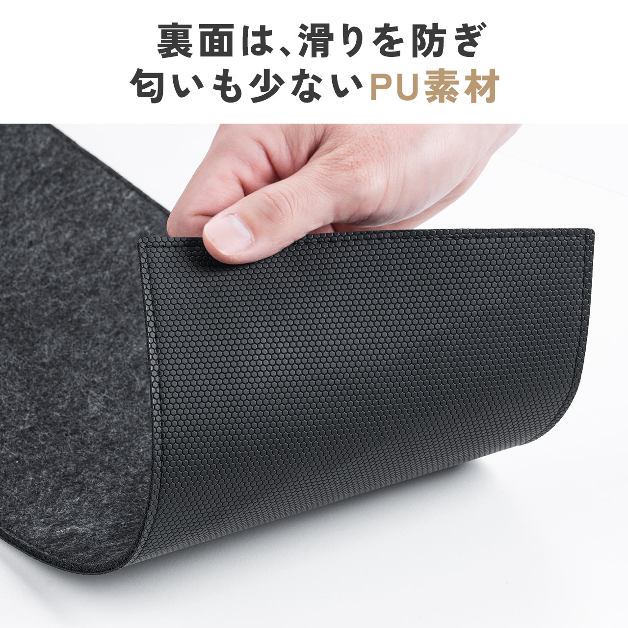 SANWA SUPPLY（サンワサプライ） デスクマットキーボードマット 静音